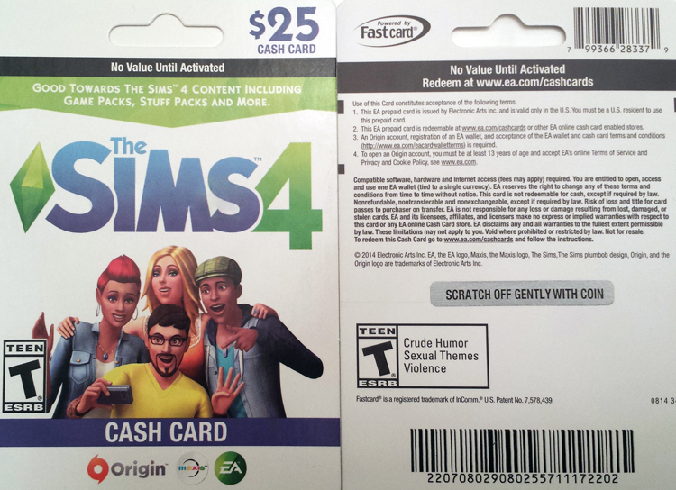 TS4-Cashcard