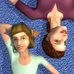 The Sims 1 render.